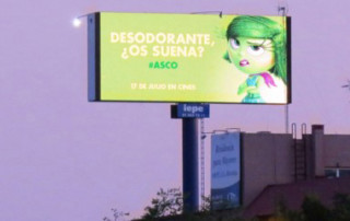 cartel luminoso